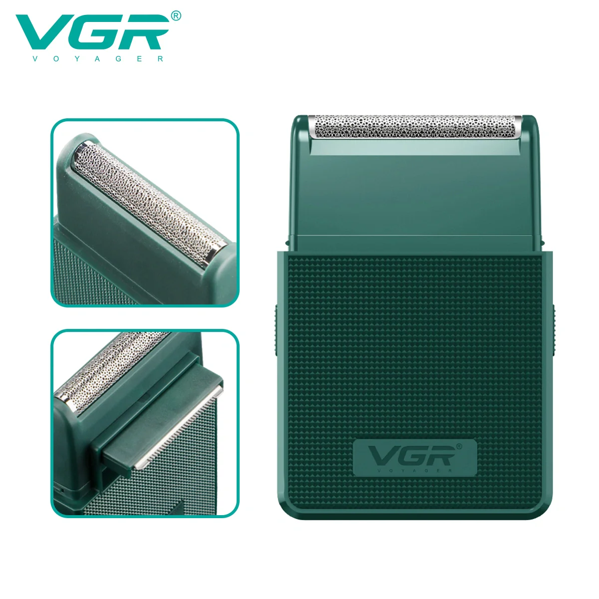 VGR V-376 foil shaver for dry and wet shaving performance