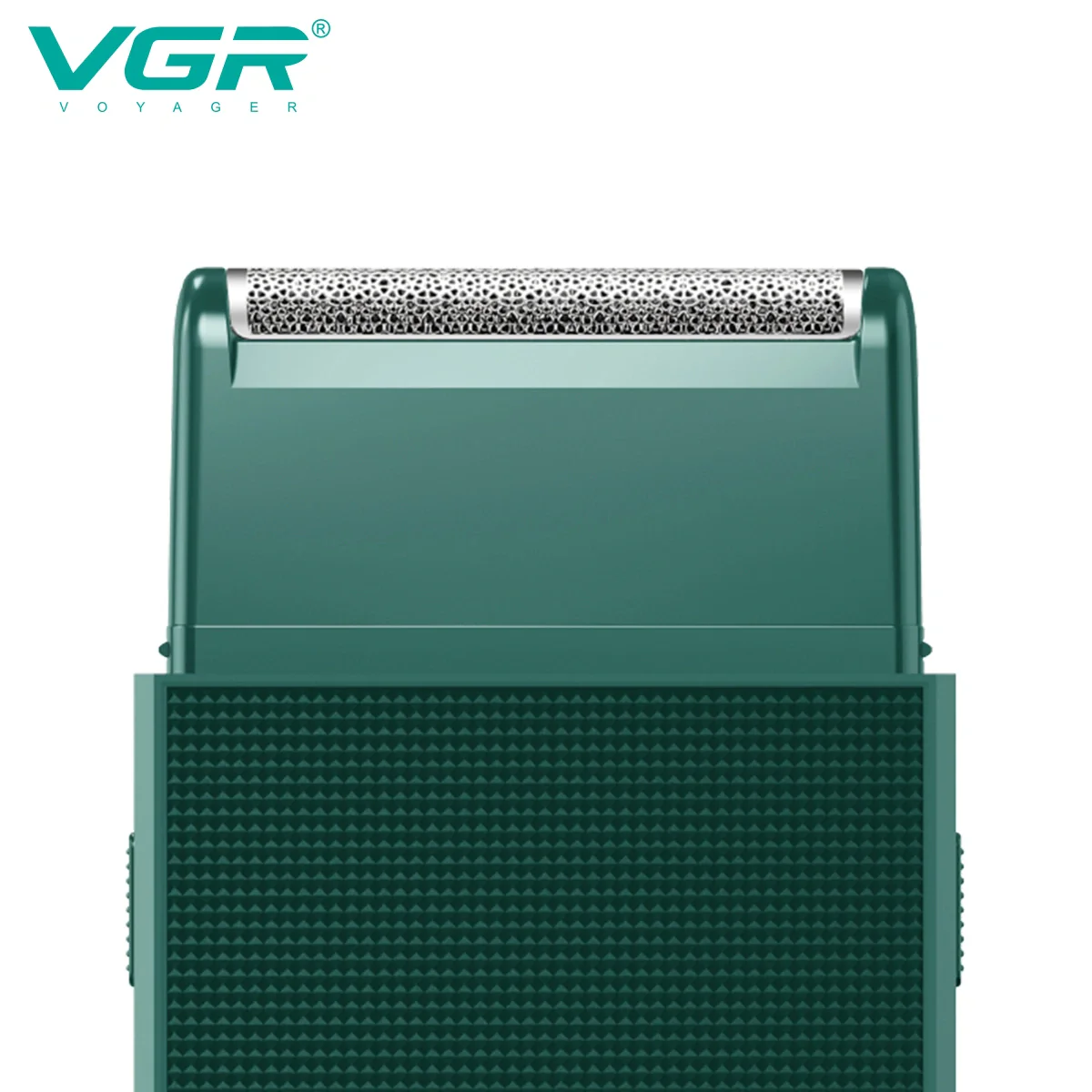 VGR V-376 shaver precision foil blade technology close view