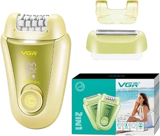 VGR V-758 2 in 1 Professional Women’s Epilator
