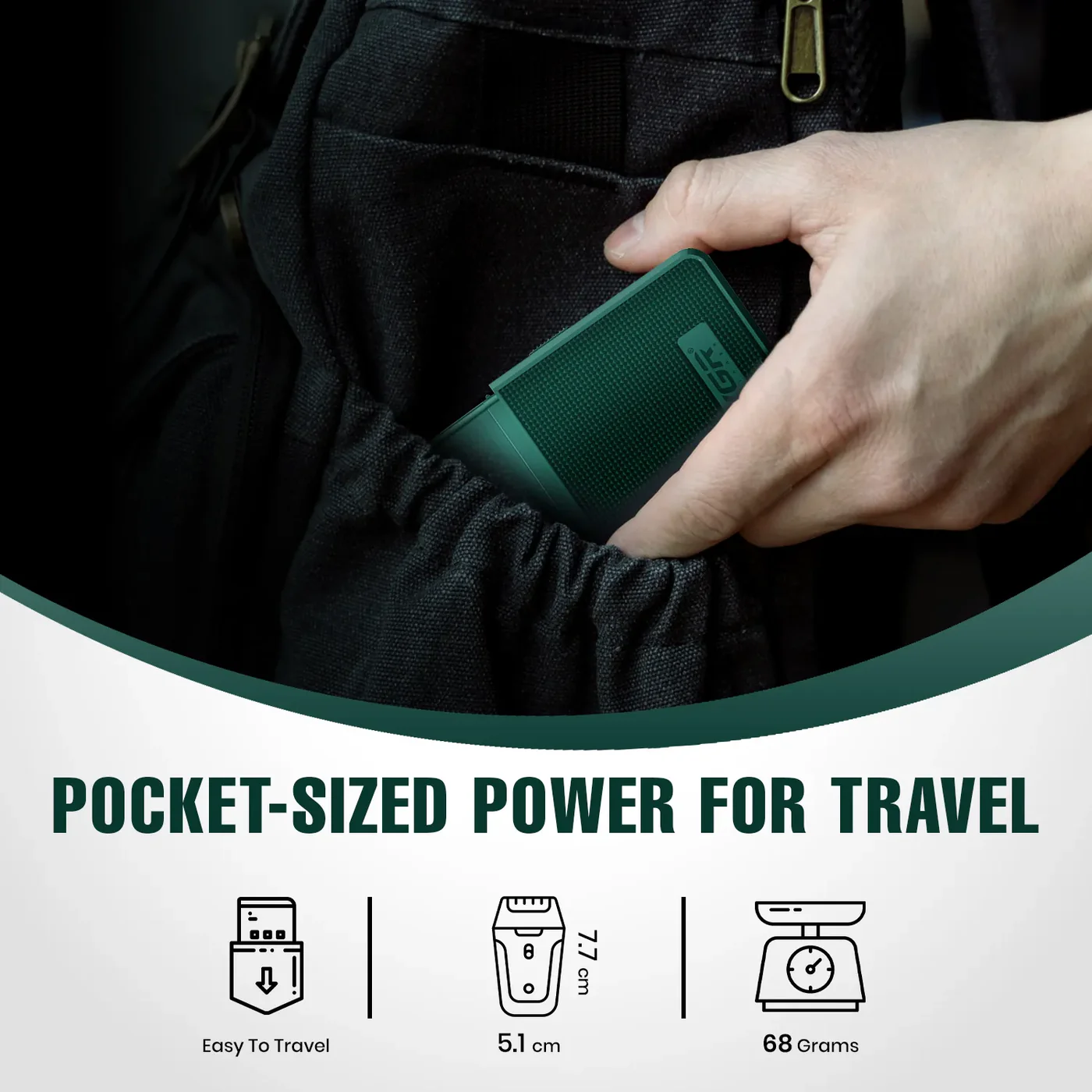 VGR V-376 electric shaver complete package with box and USB cable