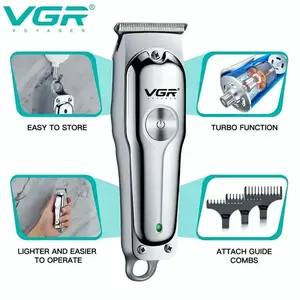 VGR V-071 cordless hair trimmer with USB charging feature