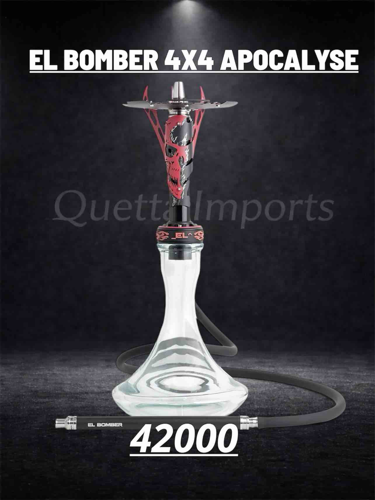 El Bomber 4x4 Apocalypse Shecha full setup with glass base premium design Pakistan