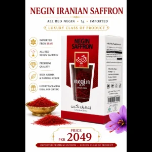 Negin Iranian saffron all red Negin 1g box